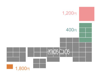 大阪吹田の花屋フロレゾンの送料・箱代について